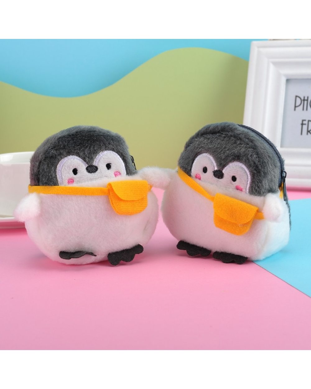 Soft Mini Cute Little Penguin Coin Purse front-1