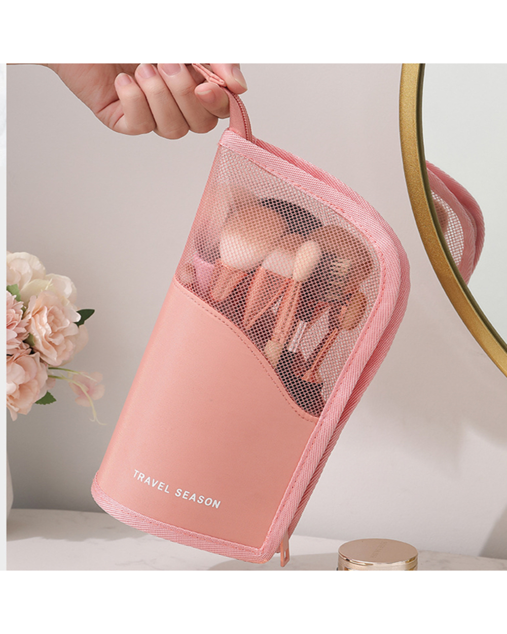 1 Pc Stand Cosmetic Bag front-0