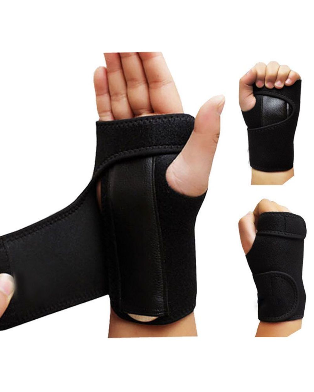 1Pcs Adjust Wristband Steel Wrist Brace Wrist Support Hand Brace Wrist Support Finger Splint Carpal Tunnel Syndrome front-0