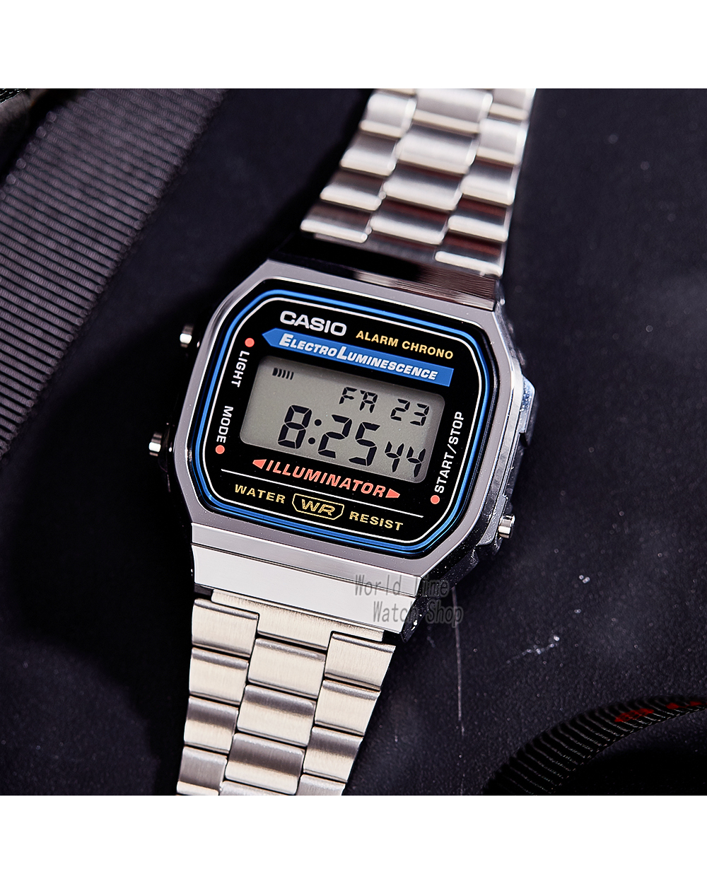 Casio watch silver watch men set brand luxury LED digital Waterproof Quartz men watch Sport military Wrist Watch front-2
