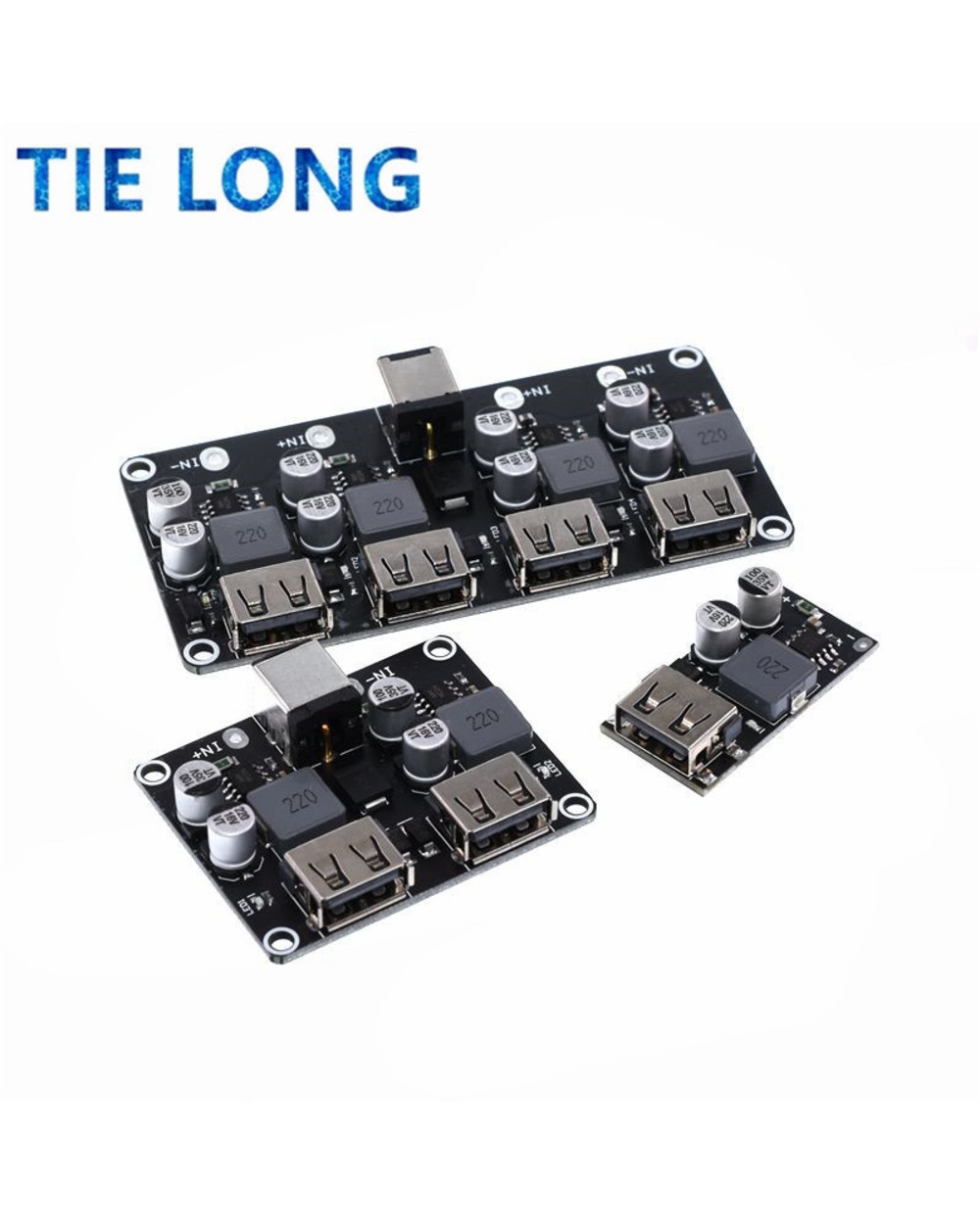 Usb Qc3.0 Qc2.0 Usb Dc-Dc Buck Converter Charging Step Down Module 6-32V 9V 12V 24V To Fast Quick Charger Circuit Board front-2