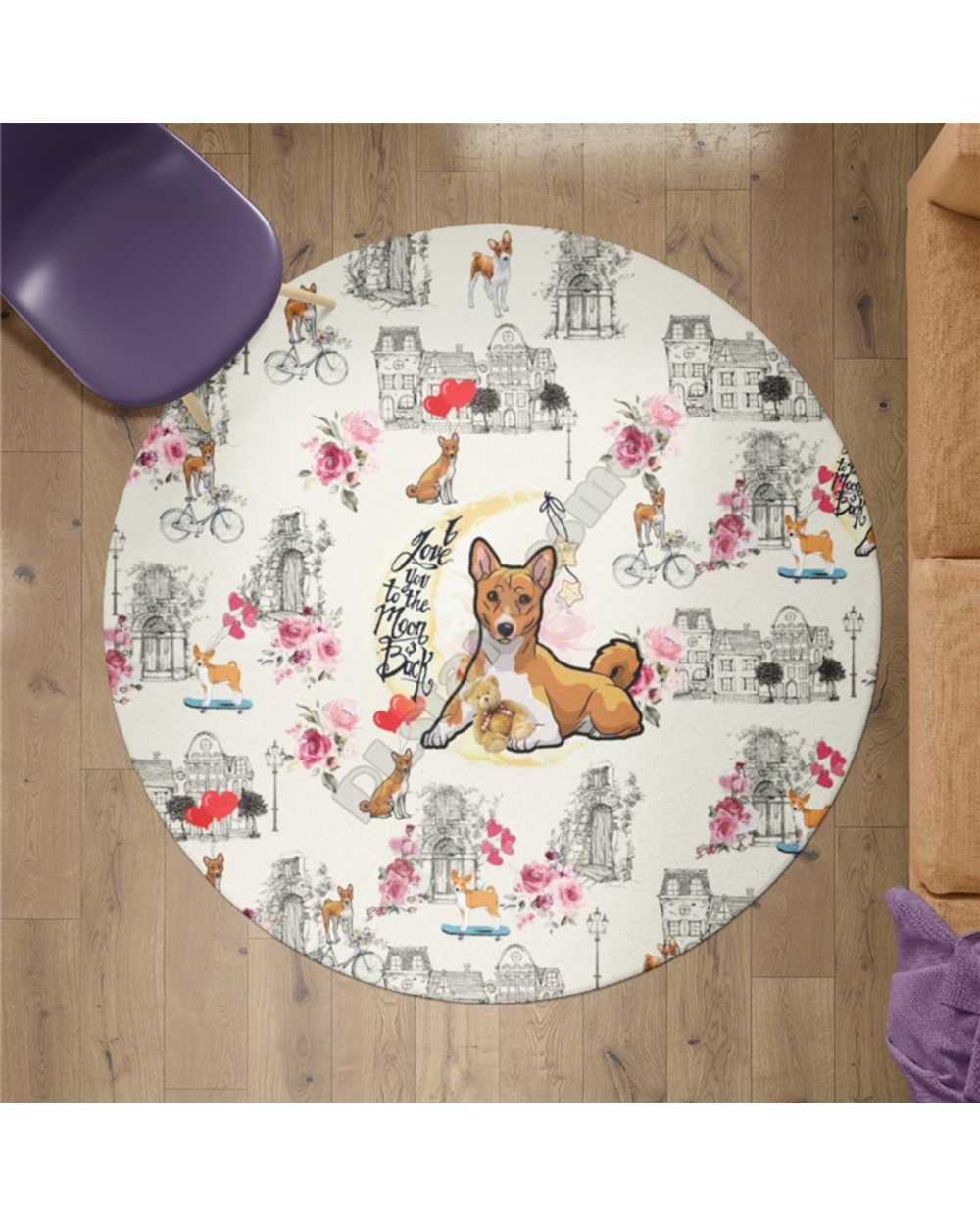 German Shepherd Funny Carpet Square Anti-Skid Area Floor Mat 3D Rug Non-slip Mat Dining Room Living Room Soft Bedroom front-5