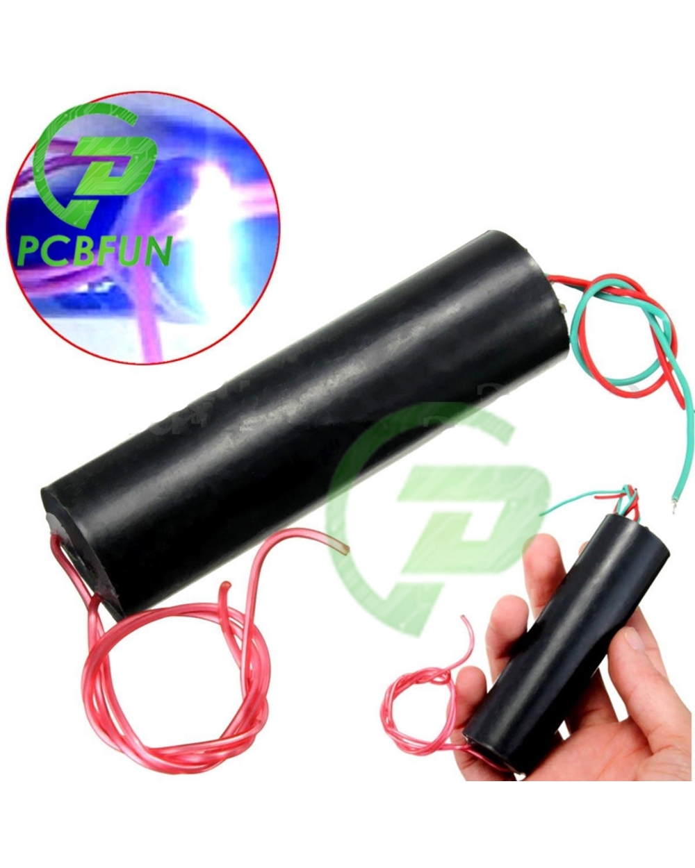 Dc 3.7V-7.4V Dc 3V-6V 3.7V-6V To 400Kv 1000Kv 1000000V Boost Step Up High-Voltage Generator Ignition Coil Pulse Power M front-0