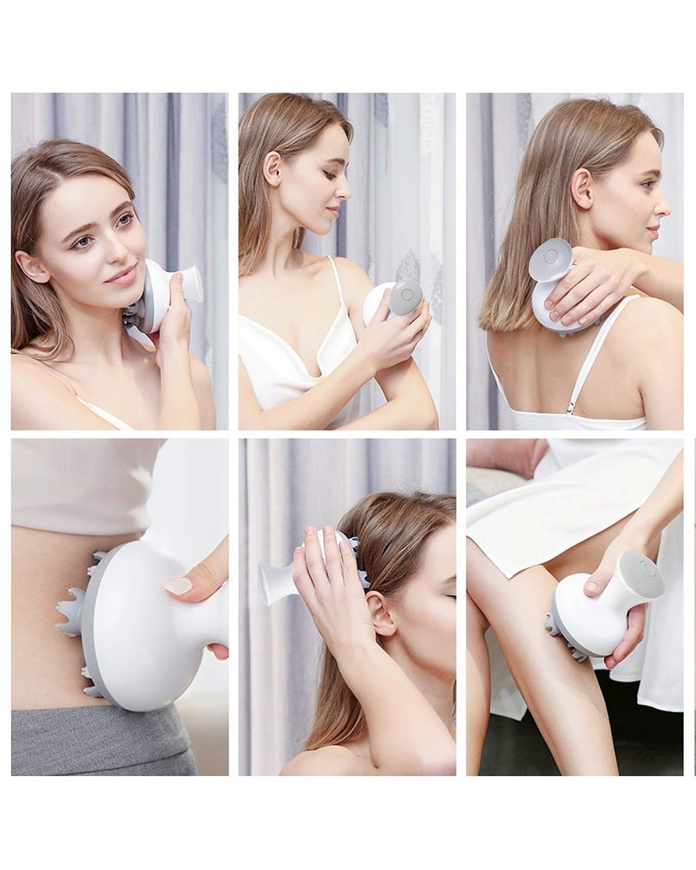 Multifunctional Pet Head Massager Charging Electric Kneading Scalp Massage Machine front-2