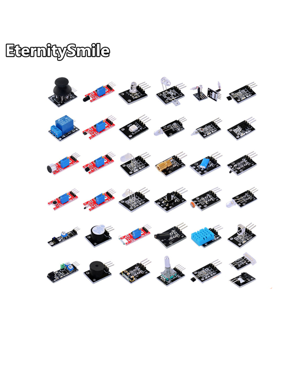 For Arduino 45 In 1 Sensors Modules Starter Kit Better Than 37In1 Sensor Kit 37 In 1 Sensor Kit Uno R3 Mega2560 front-3