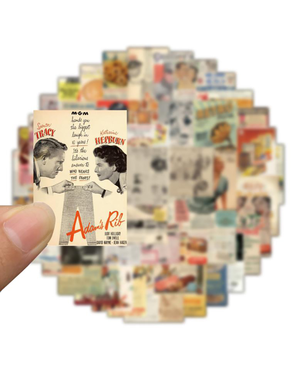 10/30/50PCS Classic Retro Poster Graffiti Stickers Motorcycle Luggage Guitar Skateboard Waterproof Sticker Funny front-3