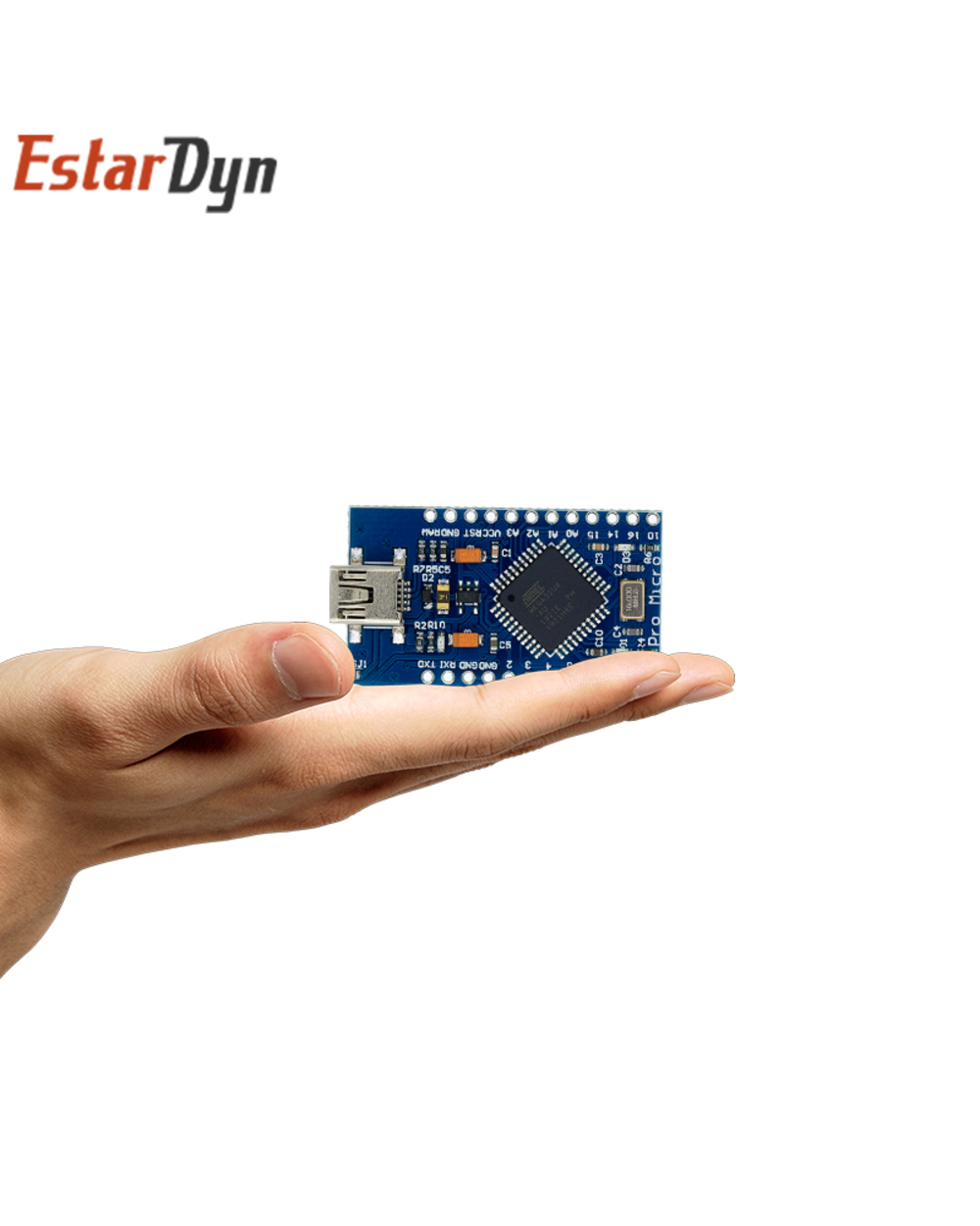 Pro Micro Atmega32u4 5V/16Mhz Module With The Bootloader For Arduino Mini Usb/Micro Usb With 2 Row Pin Header For Ardu front-5
