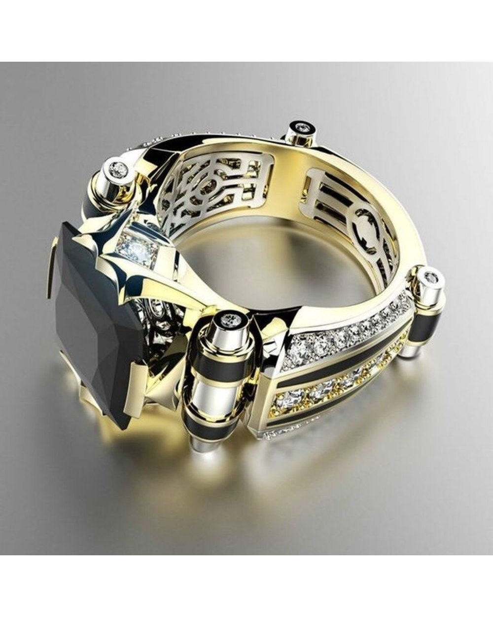 Rings Indian Jewelry Anillo Hombre 2022 front-1