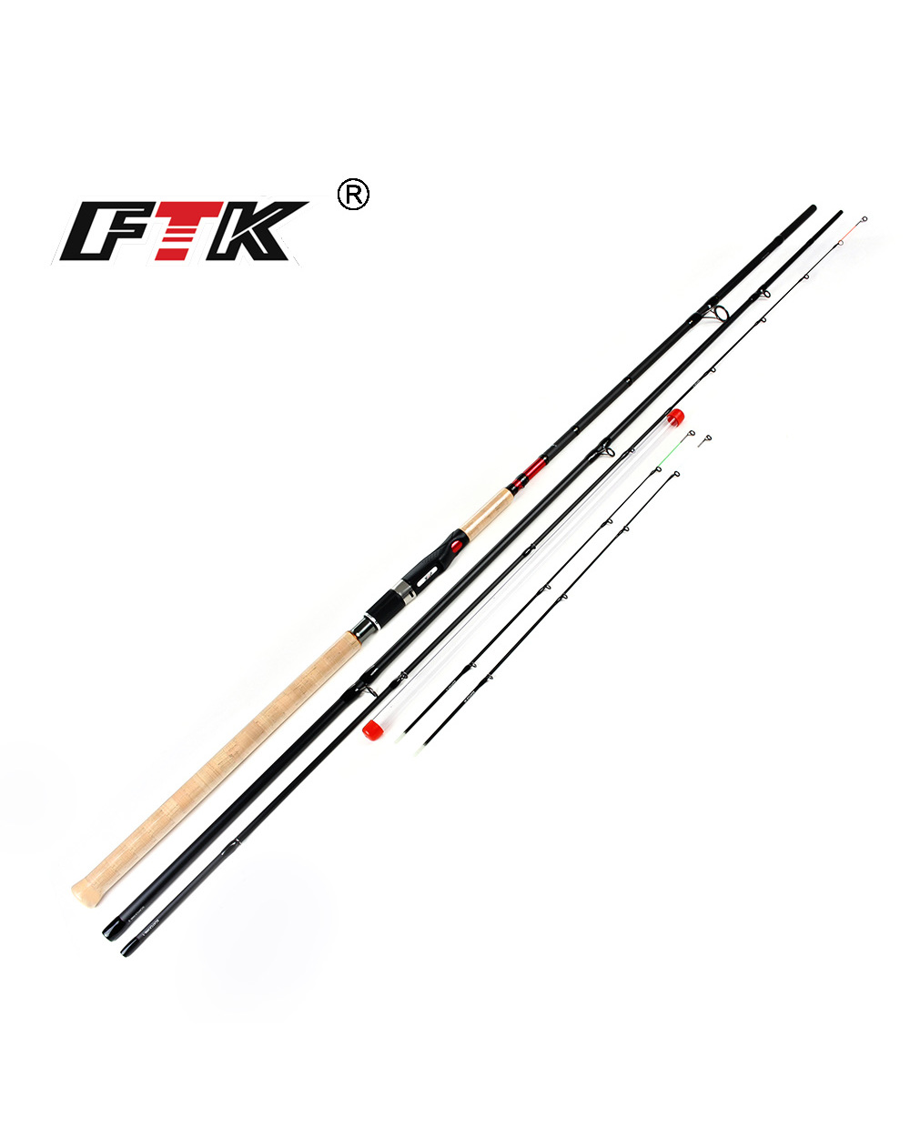 99% Carbon Feeder Fishing Rod 3 Sections C.W.15-40G 40-90G Carp Fishing Rod With 3 Rod Tips Super Power Casting Fishing front-0