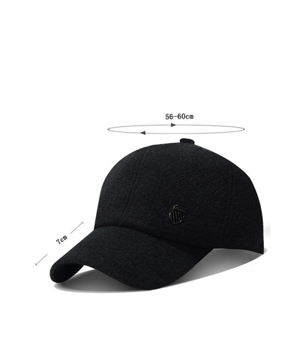 2021 Winter Plush Thickened Ear Protection Baseball Caps For Men Outdoor Cold Warm Dad Hat Adjustable With Earmuffs Des front-4