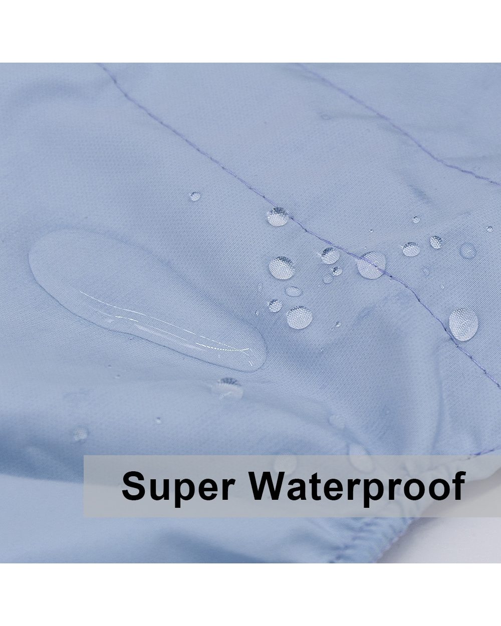 Reflective Dog Raincoat Waterproof Dog Rain Jacket Coat Clothes Small Medium Dogs Hoodies Jumpsuit Raincoats front-3