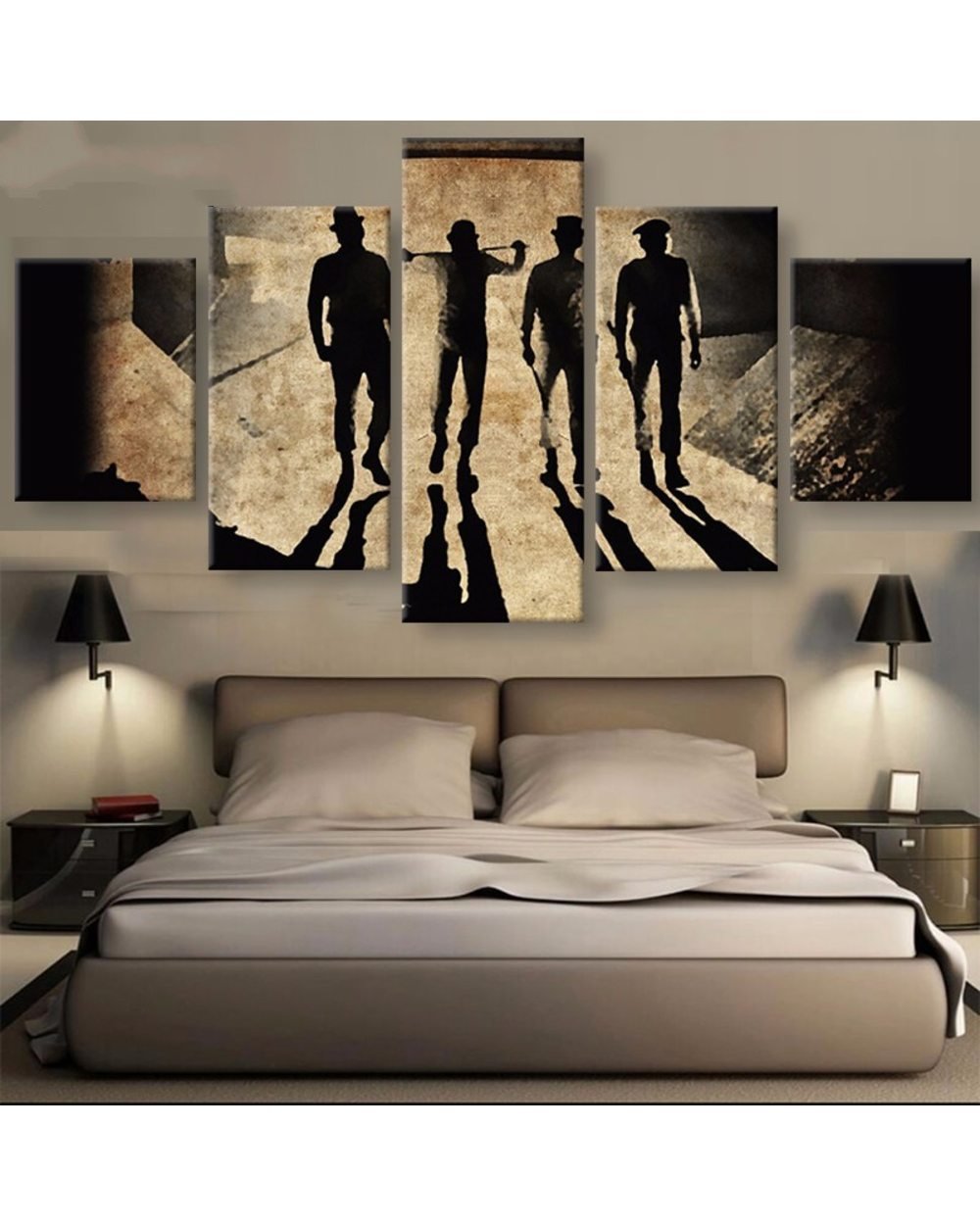 A Clockwork Orange Movie Picture Print Movie 5 Panel Canvas Art Wall Decor front-0