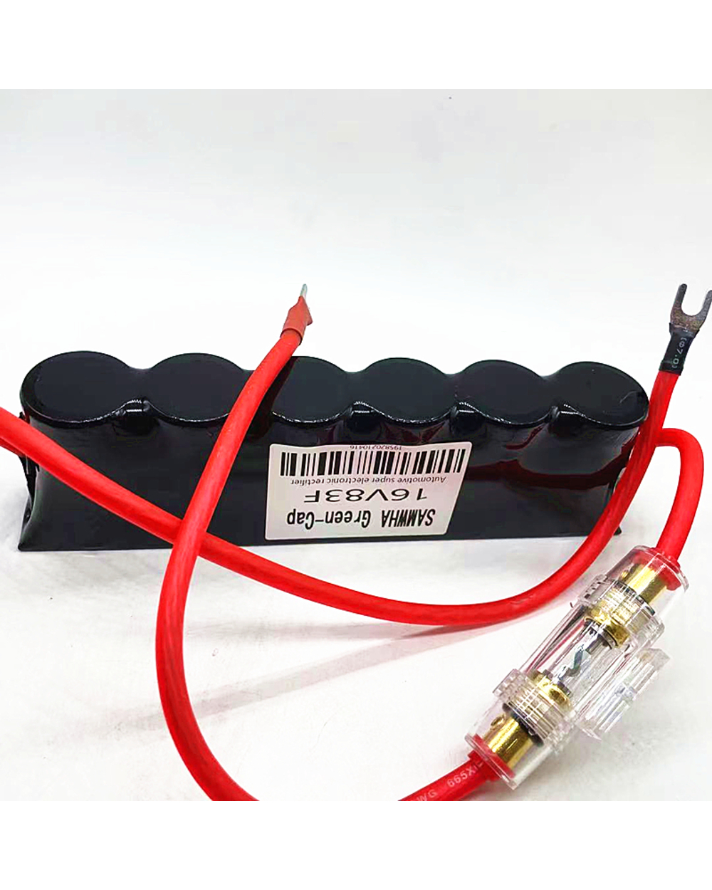 Samwha Green-Cap Automotive Electronic Rectifier Supercapacitor 16V83f Group Heat-Shrinkable 2.7V500f Capacitor Series front-1