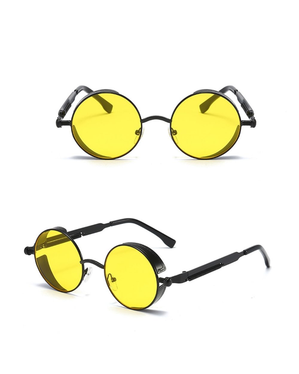 2022 Vintage Sunglasses Men Square Pc Frame Sunglasses Mirror Classic Retro Sun Glasses Women Luxury Summer Eyewear front-5