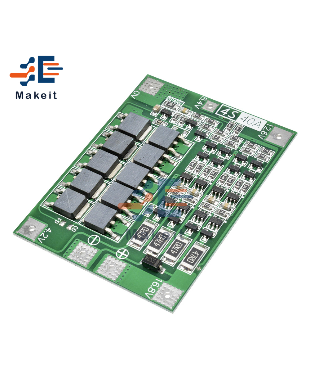 Equalizer Bms 3S/4S 12V/24V Bms Balance 3S/4S Li-Ion Lithium Battery 18650 Charger Pcb Bms Protection Board With Balanc front-5