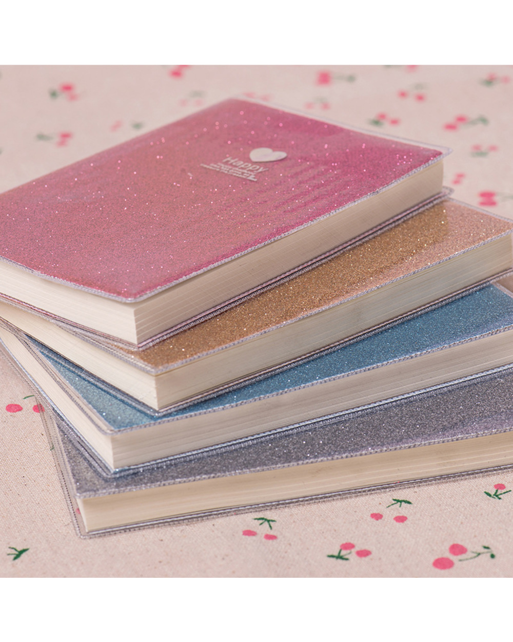 A7 Creative Pvc Laser Cover Notebook Diary Shining Cool Kawaii Mini Personal Schedule Planner Mini Book Diary Journal N front-0