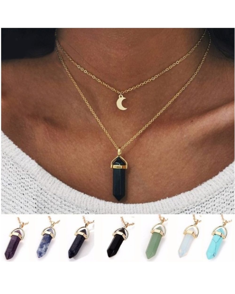 Chakra Necklace front-1