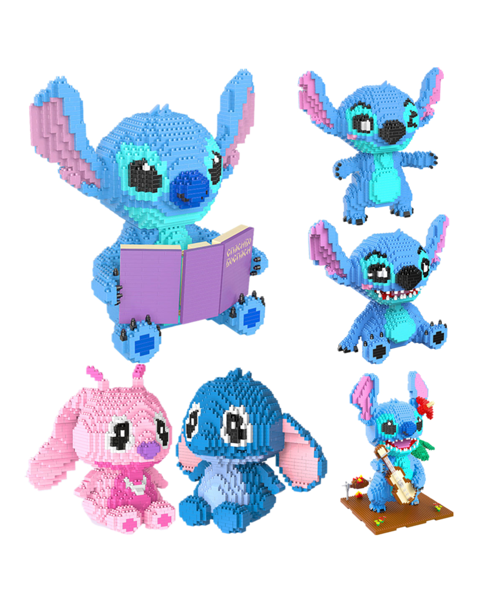 DS Story Blocks Cartoon Animal Image Stitch Building Reading Style Building Practical Skills Brain Toy Gift front-0
