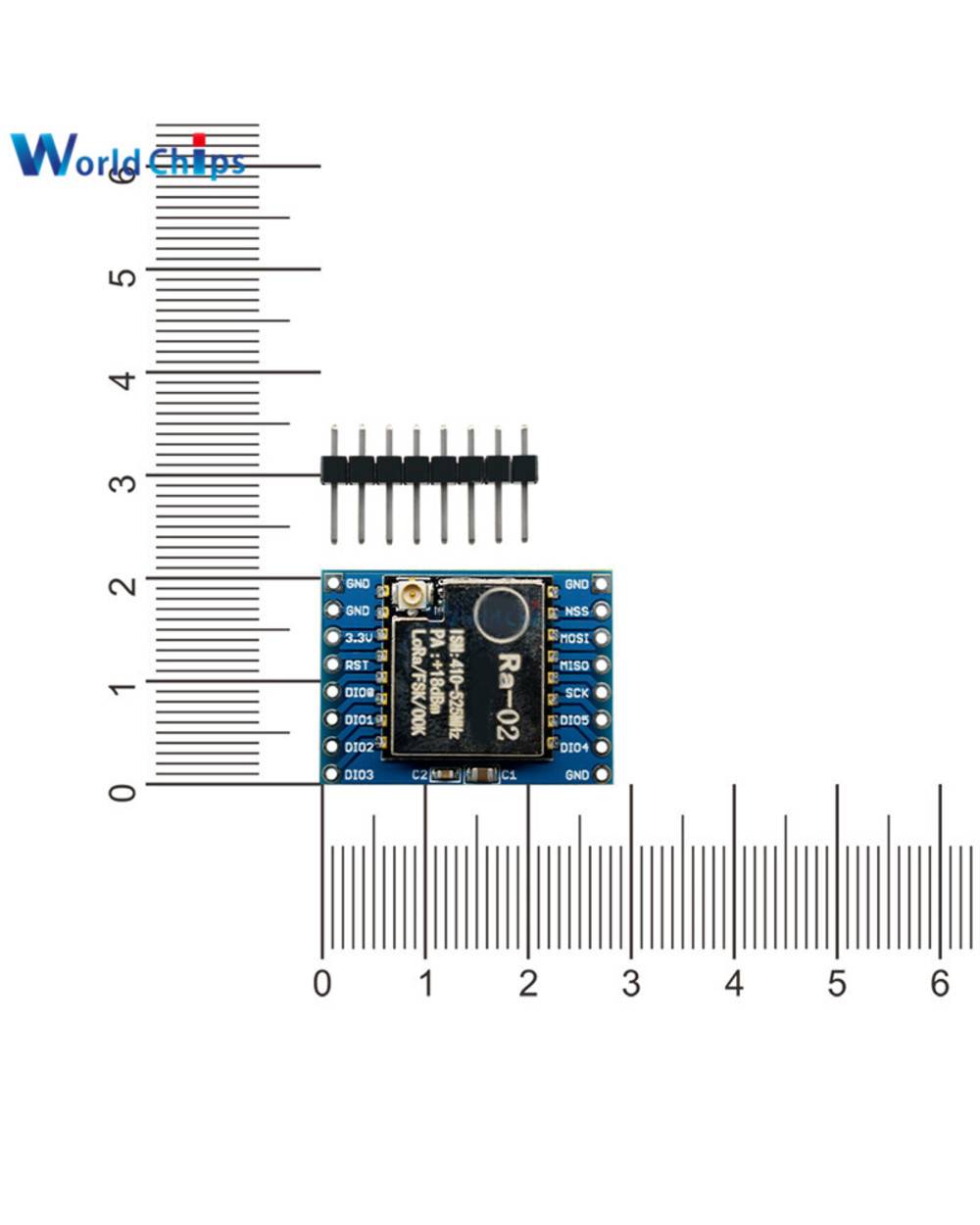 Sx1278 433Mhz Ra-02 Lora Module 10Km Wireless Spread Spectrum Transmission Electronic Diy Kit For Smart Home Meter Read front-3