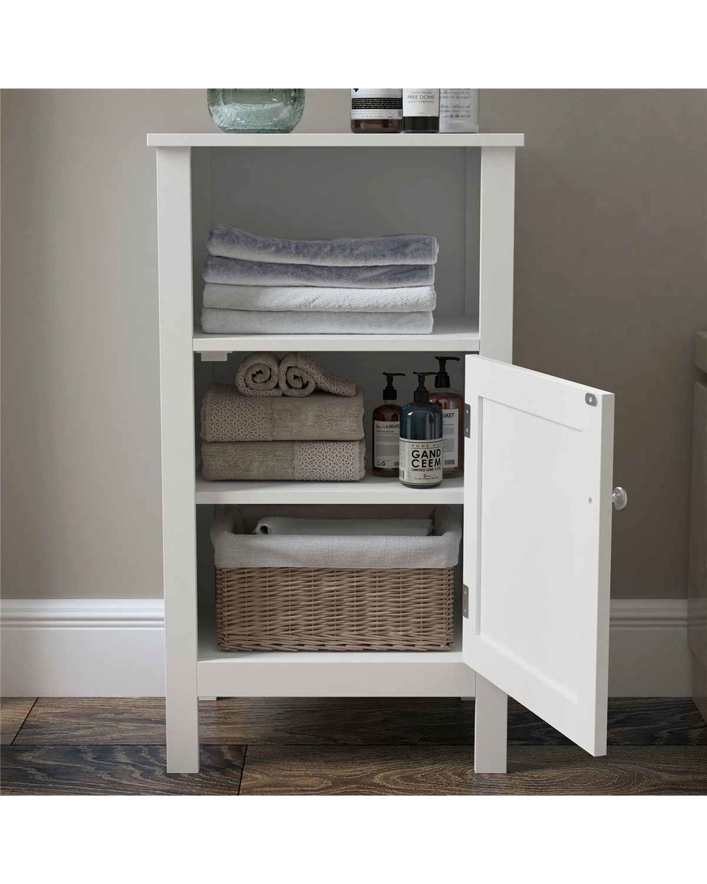 3 Layers Floor Standing Bathroom Drawer Organizer