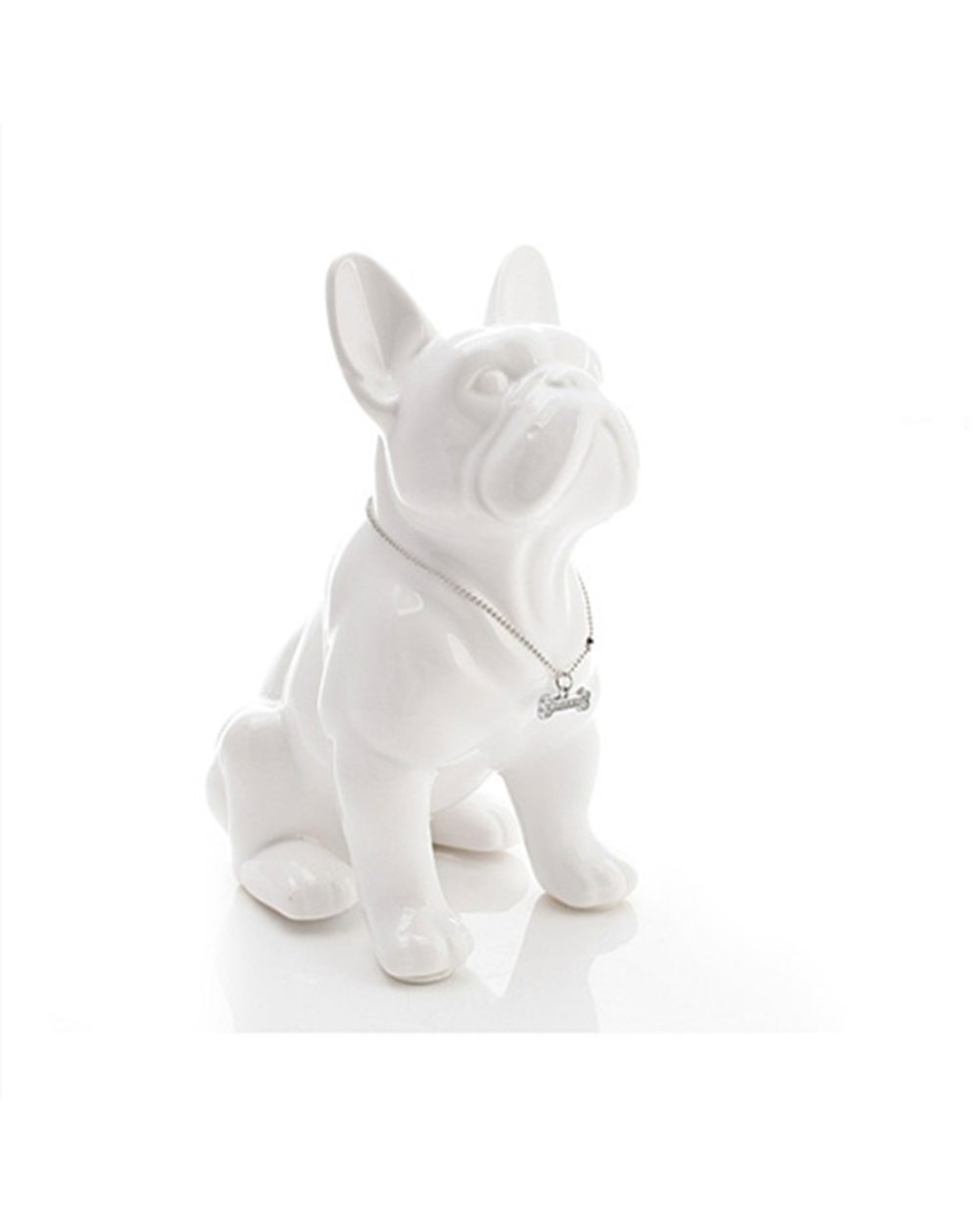 Bulldog Dog Statue Home Decoration Accessories Craft Resin Animal Ornament Figurine Living Room Sculpture front-2