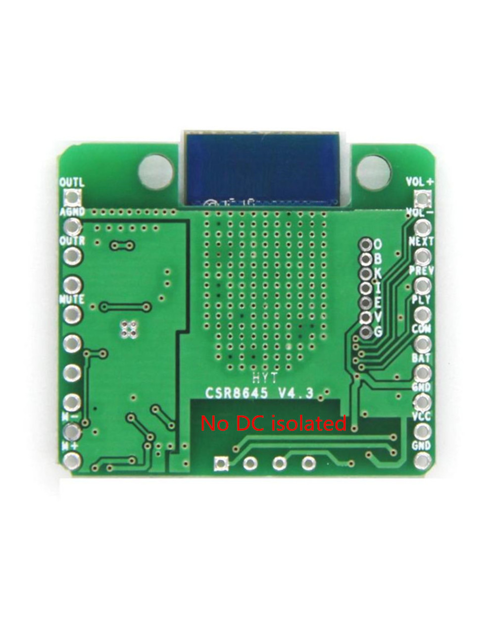 Dc 12V/5V Csr8645 Apt-X Lossless Music Hifi 4.0 Receiver Board Amplifier Module For Audio Car Amplifier Speaker front-3
