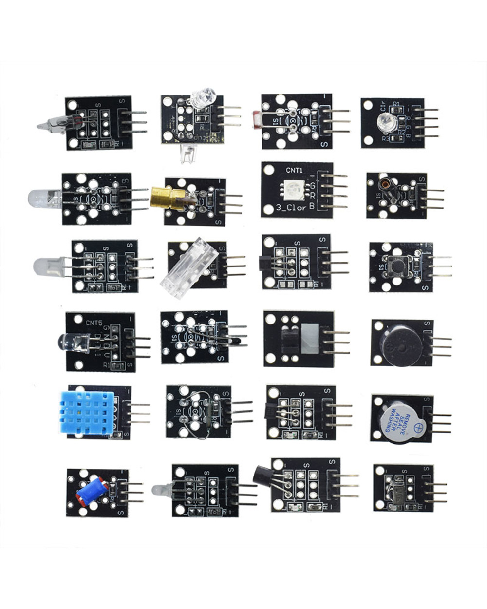 For Arduino 45 In 1 Sensors Modules Starter Kit Better Than 37In1 Sensor Kit 37 In 1 Sensor Kit Uno R3 Mega2560 front-4
