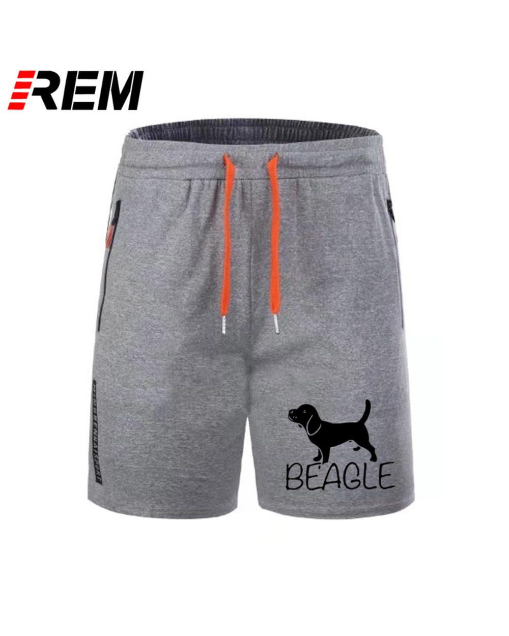 Beagle Vintage Short pants Funny Shirt For Dog Lover Crewneck Tops Cotton Plus Size panties short pants front-5