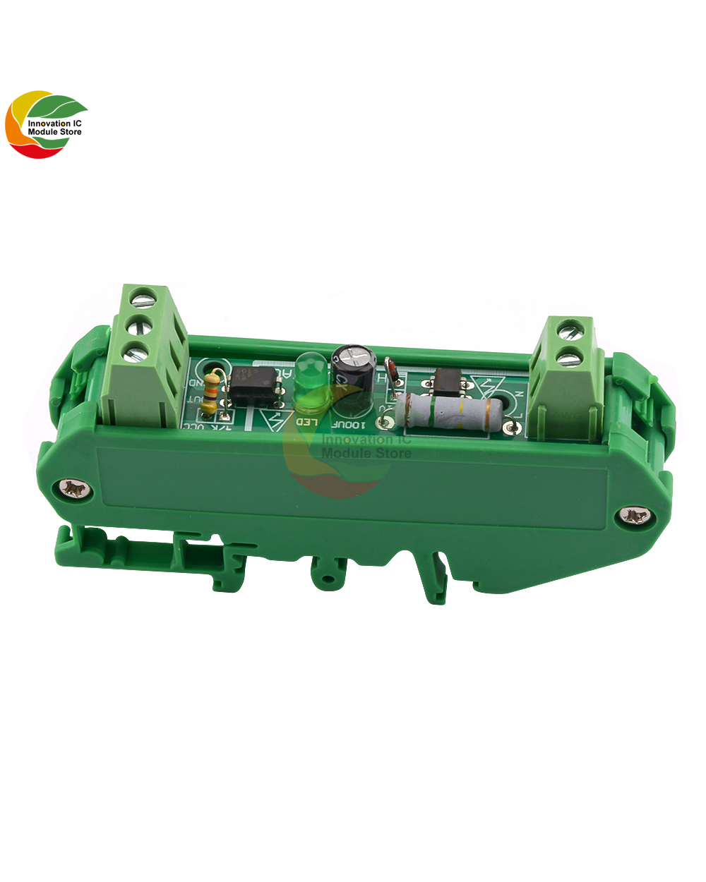 1-Bit Ac 220V Optocoupler Isolation Module Voltage Detect Board Adaptive For Isolamento Fotoaccoppiatore Adapter Plc 24 front-1