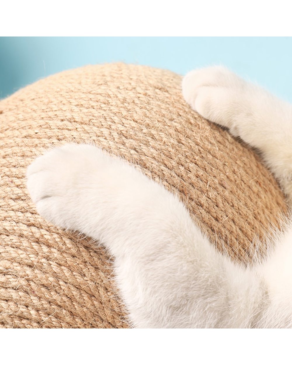 Cat Scratching Ball Toy Kitten Sisal Rope Ball Board Grinding Paws Toys Cats Scratcher Wear-resistant Pet Furniture front-4