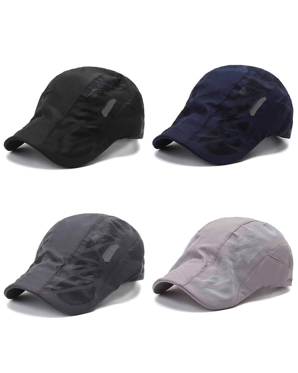 Fashion Letter Beret Hat Men Sun Hats Golf Driving Cabbie Hat Newsboy Flat Ivy Summer Cap Peaky Blinder Casquette Baseb front-5