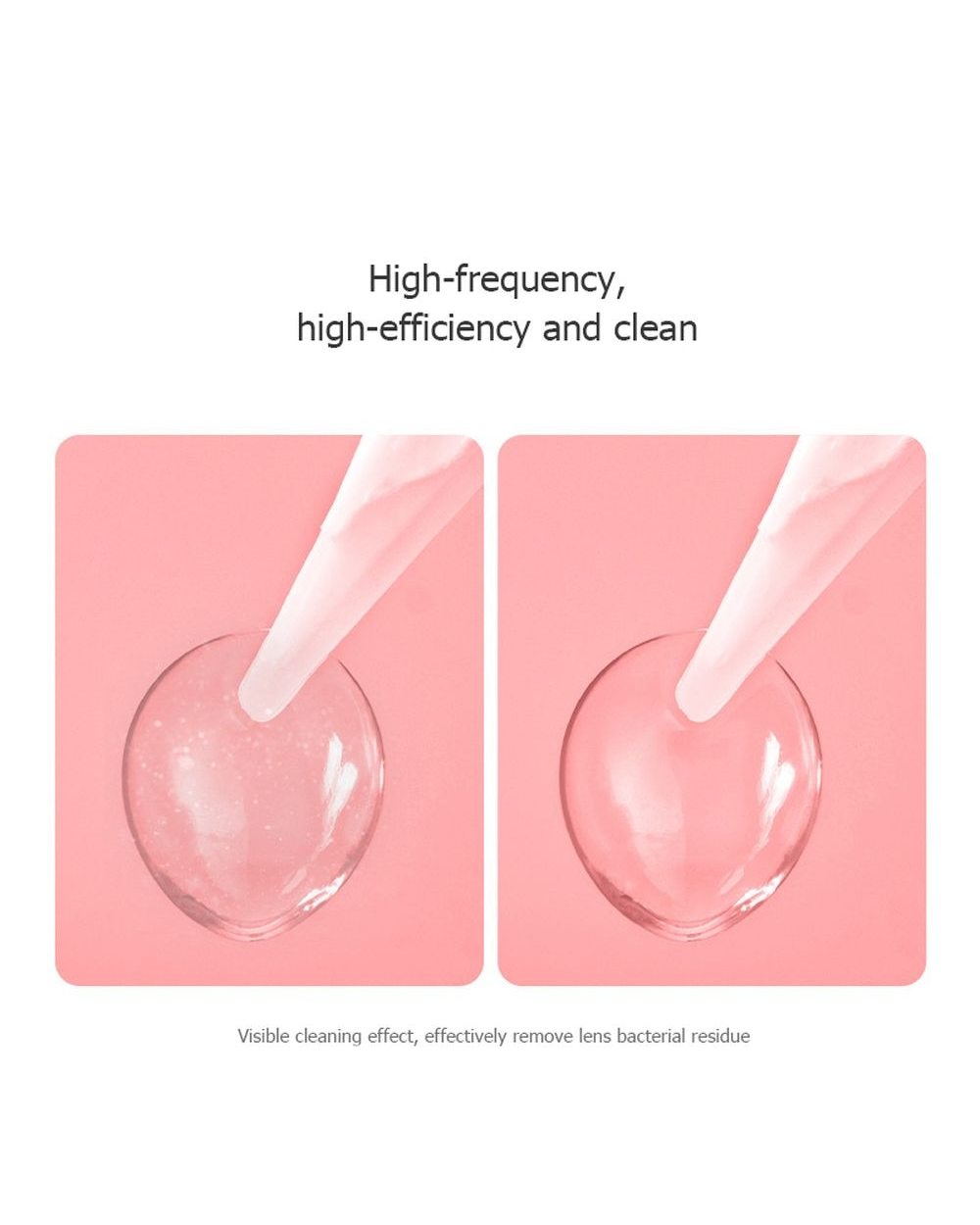 Automatic Contact Lens Cleaning Machine Ultrasonic Cleaner Cleaning Case Portable Colorful Lens Cleaner Usb Charge Wash front-5