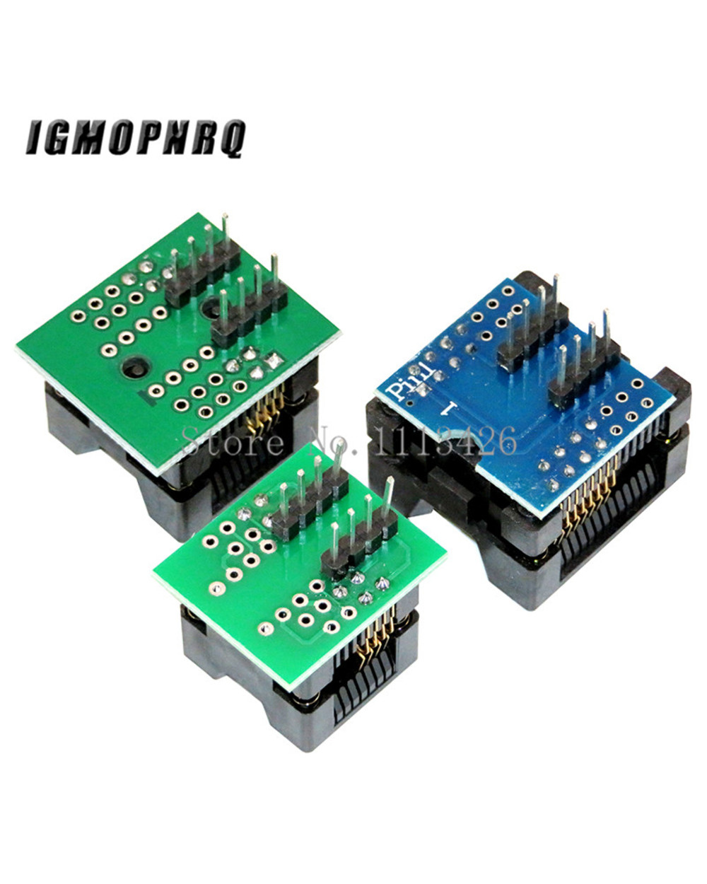 Sop16 To Dip8 Wide-Body Seat Wide 150Mil 200Mil 208Mil 300Mil Programmer Sop8 Adapter Socket For Ezp2010 Ezp2013 Ch341a front-4