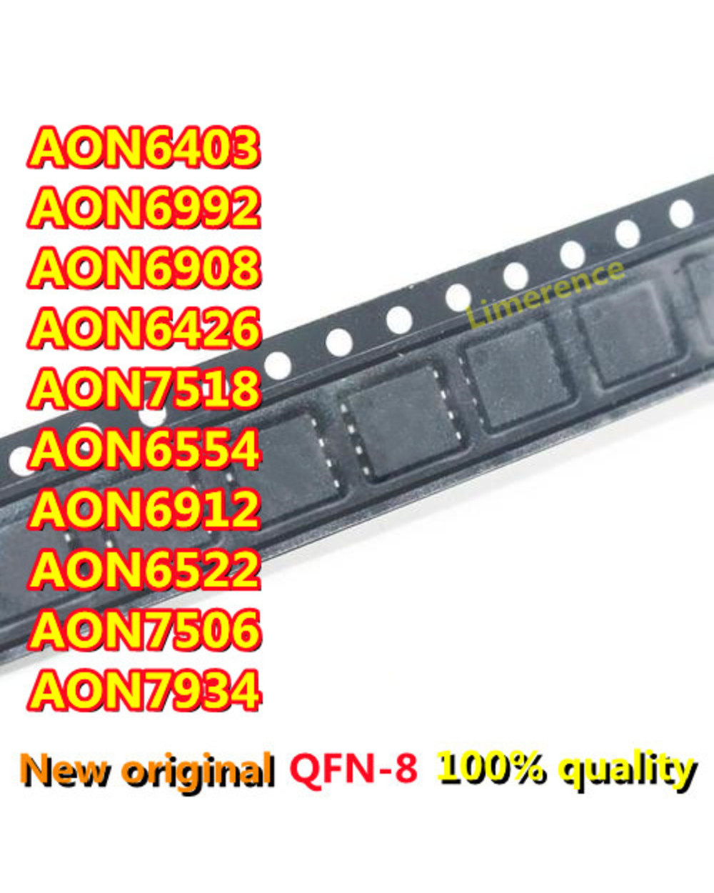 (5Piece) 100% New Aon6403 Aon6992 Aon6908a Aon6426 Aon7518 Aon6554 Aon6912a Aon6522 Aon7506 Aon7934 Qfn front-0