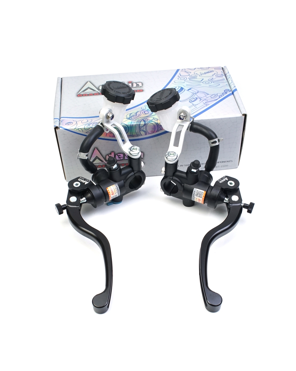 Universal 14mm 15mm Adelin motorcycle brake clutch pump master cylinder lever handle front-0