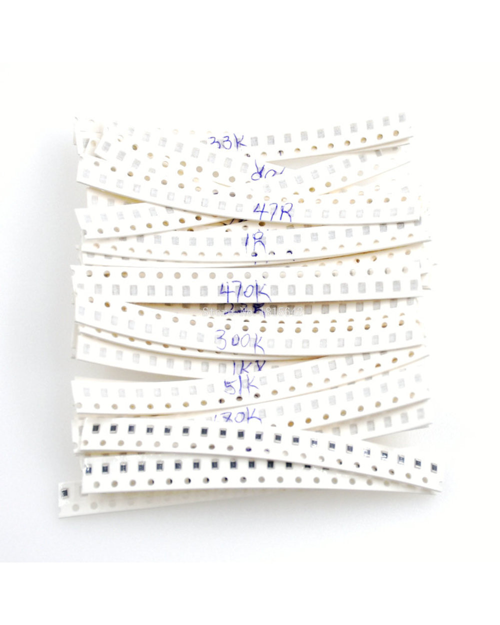 Smd Resistor Kit 1206 0402 0603 0805 1R - 1Mr 0R - 10Mr Alloy Resistance 2512 100% New Chip Resistance Assorted Set front-2