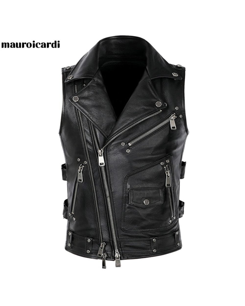 Biker Jacket Ships to: United States, Canada, Australia, United Kingdom, Norway front-2