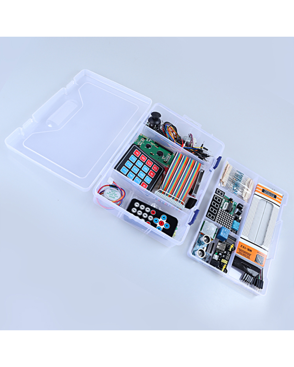Zhiyitech Starter Kit For For Raspberry Pi Sensor Kit Learning Programming Stem Project Expansion Board Programs Circui front-3