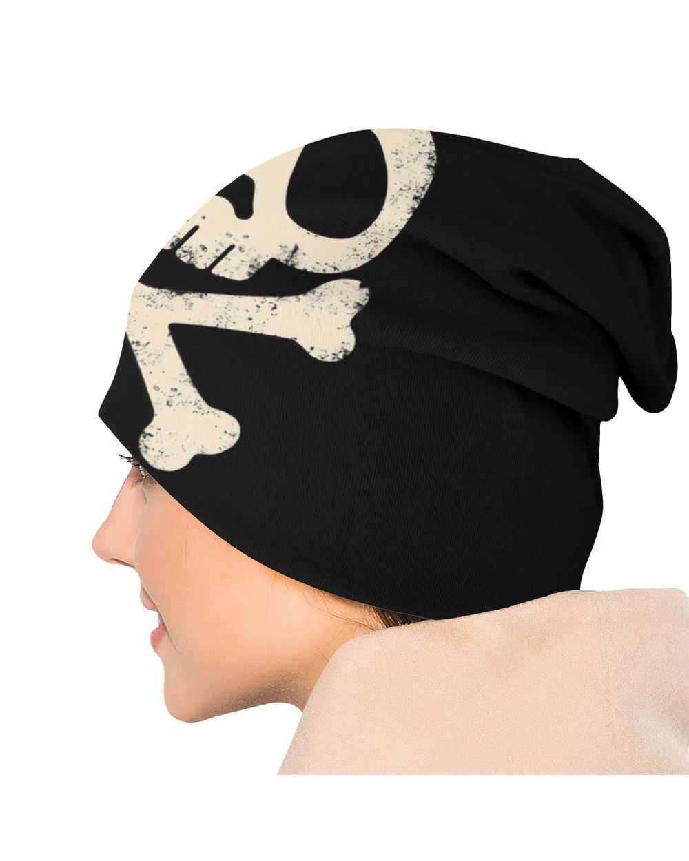 Harlock Vintage 3D Print Beanies Caps Men Women Unisex Cool Winter Warm Knitted Hat Adult Skull Skeleton Bonnet Hats front-4