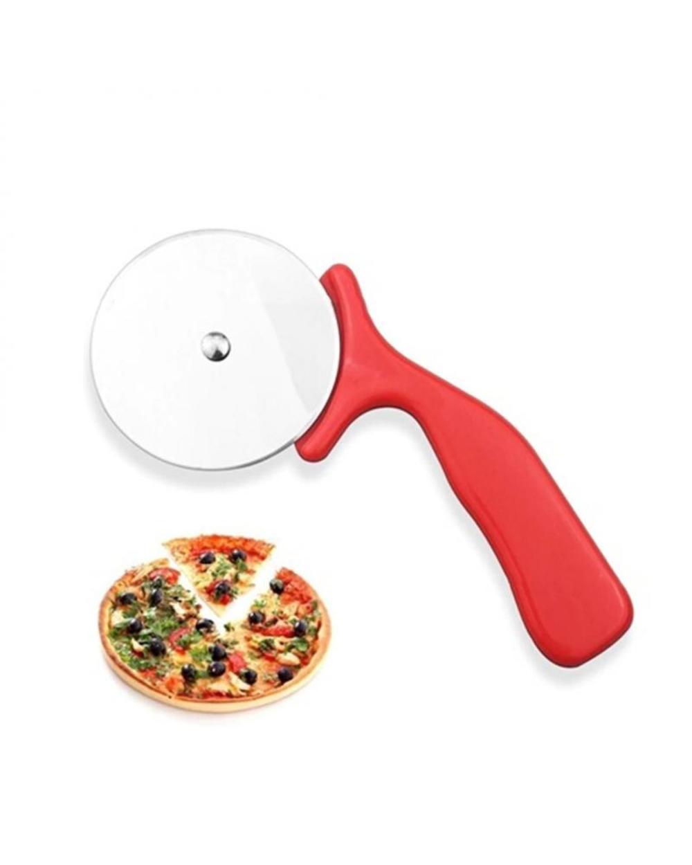 Pizza Wheels Pizza Cutter Stainless Steel Pizza Cake Bread Pies Round Cutter Pizza Tool Kitchen Accries front-0