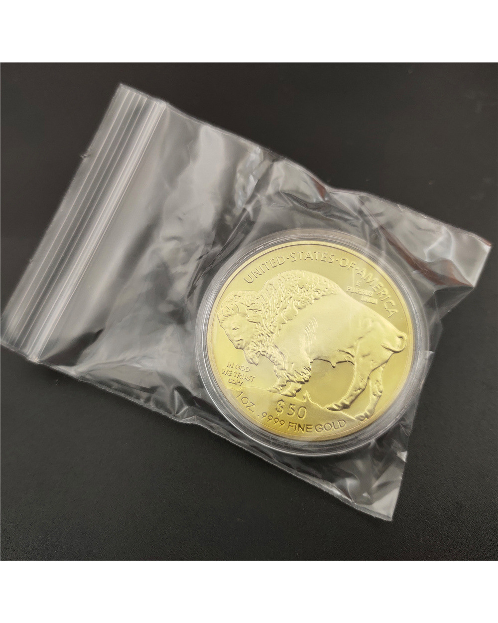 Buffalo Tribute Proof Coin front-5
