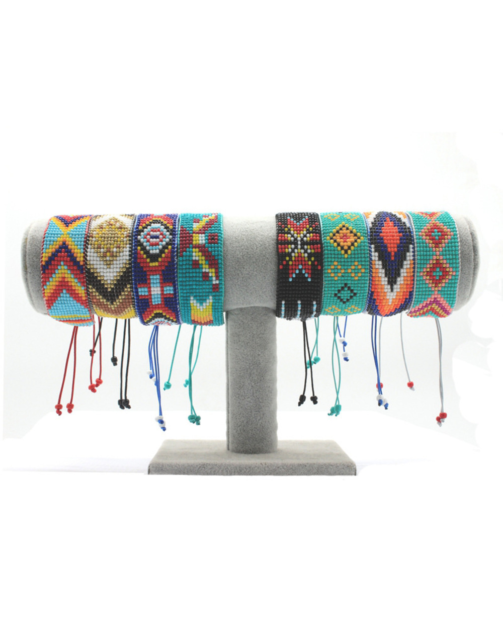 Fashion Bohemian Ethnic Handmade Woven Miyuki Bracelets front-1