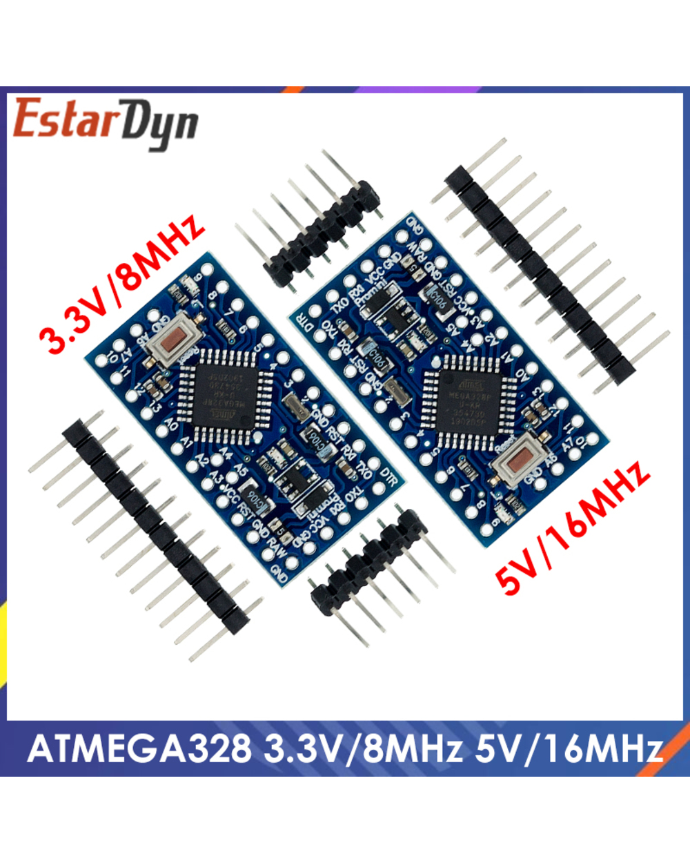 Atmega328p Pro Mini 328 Mini Atmega328 5V/16Mhz Atmega328 3.3V 8Mhz For Arduino Development Board front-0