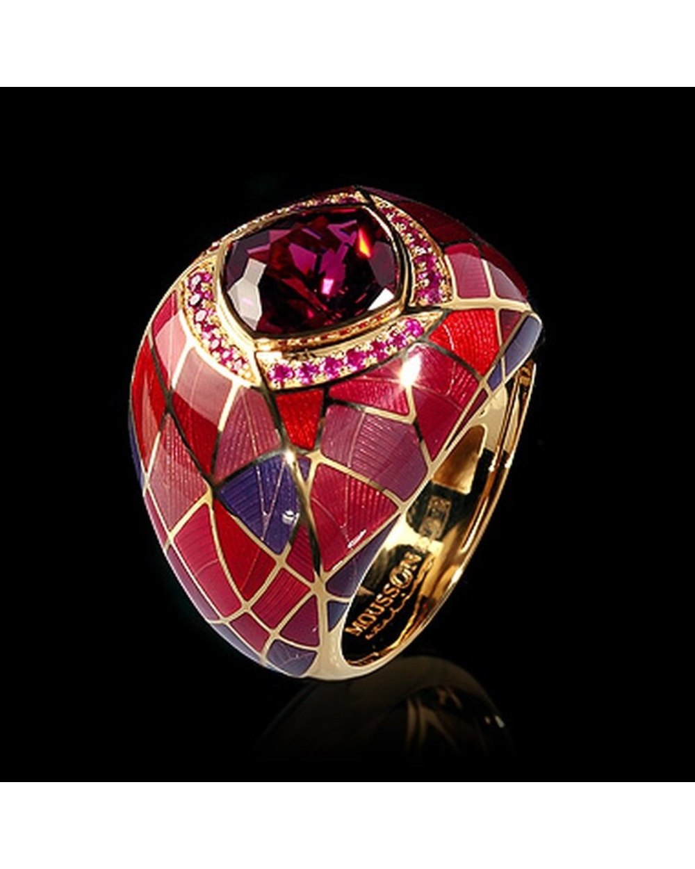 Stylish Sapphire Ring Anniversary Jewelry Elegant Fashion Ring 2022 front-3