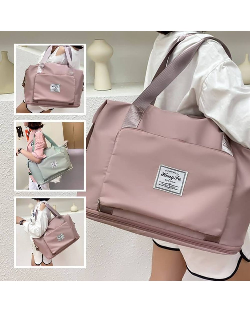 Large Capacity Folding Travel Bag front-7