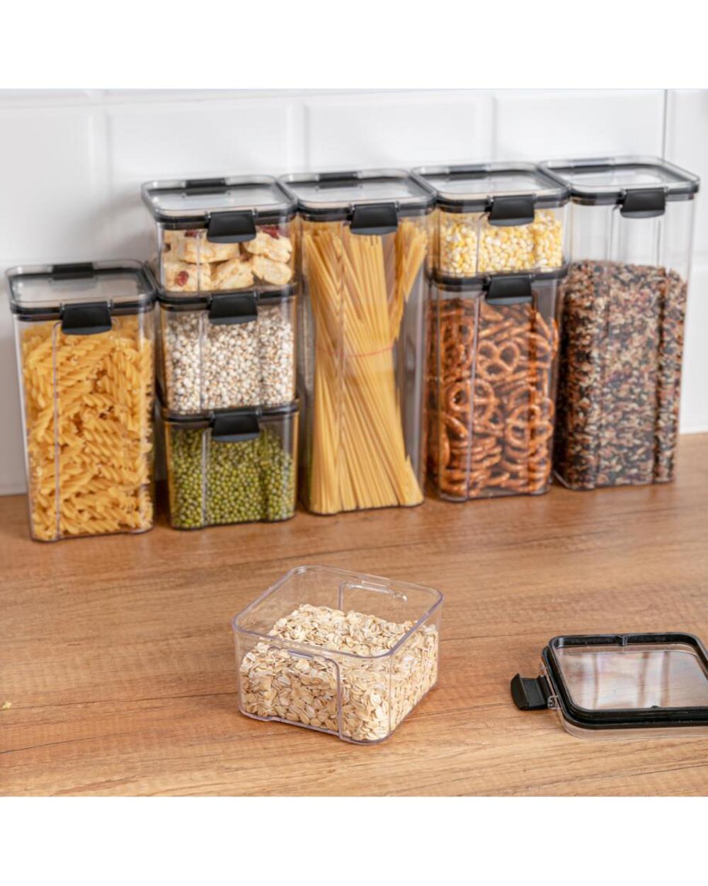 Food Storage Containers Organization Storage Box Jars front-5