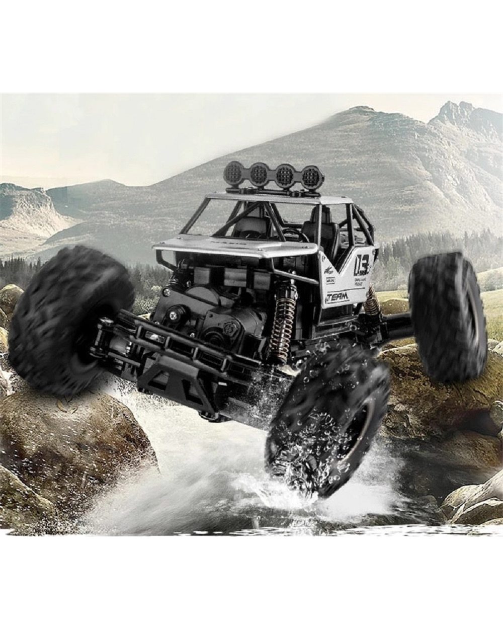 1 12 37cm 4WD RC CAR High Speed Racing Off Road Vehicle Double Motors Drive Bigfoot Car Remote Control Toys Buggy front-5
