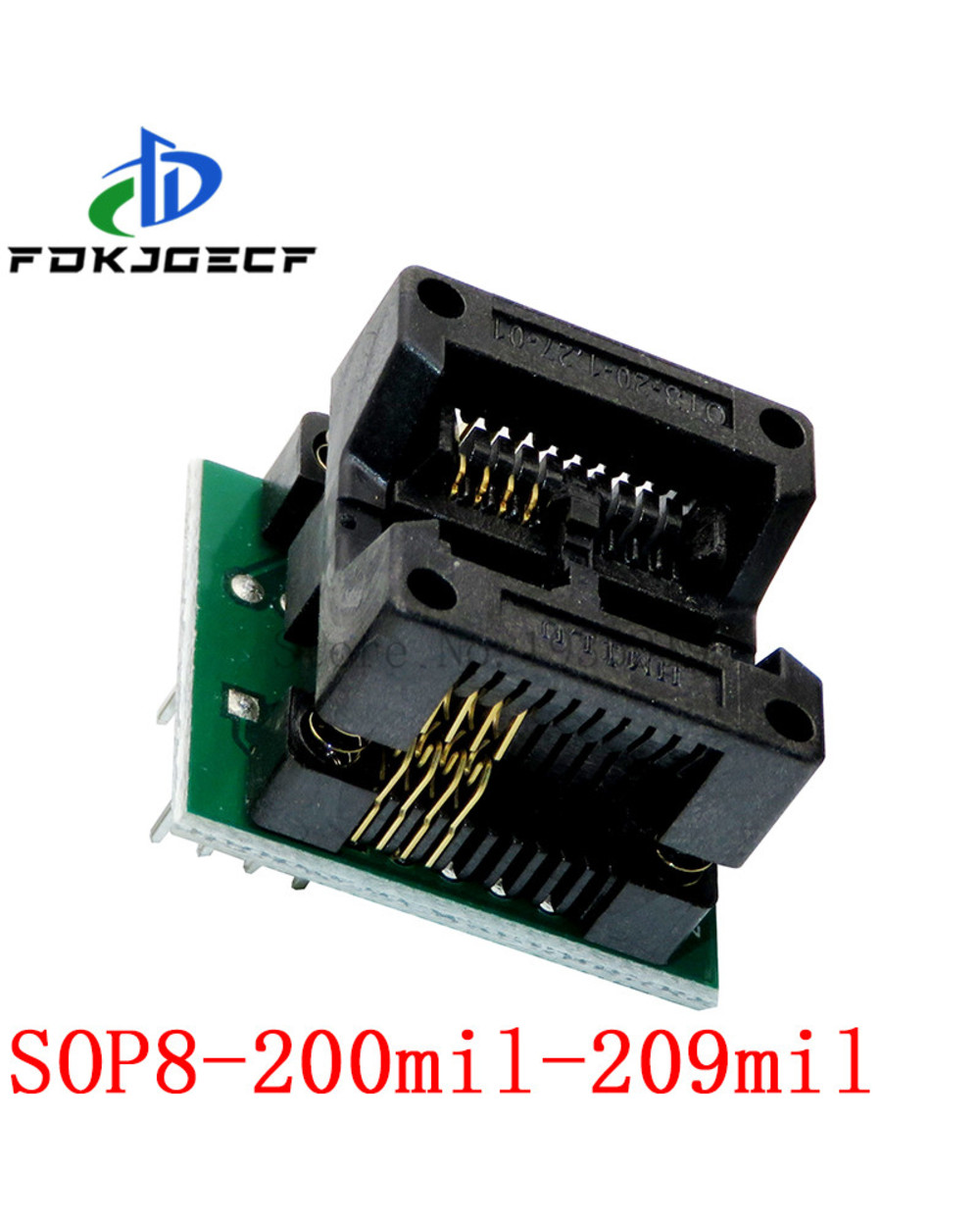 Sop16 To Dip8 Wide-Body Seat Wide 150Mil 200Mil 208Mil 300Mil Programmer Sop8 Adapter Socket For Ezp2010 Ezp2013 Ch341a front-2