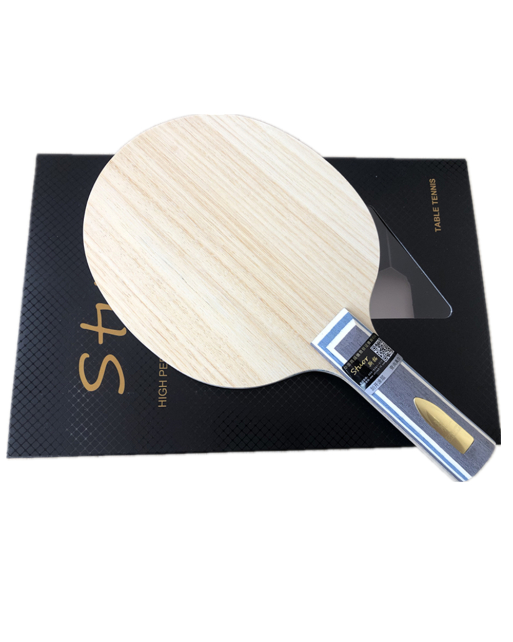 Stuor 7Ply Alc Carbon Fiber Table Tennis Blade St Grip Ping Pong Racket Blade Table Tennis Accries Table Tennis Bat front-3