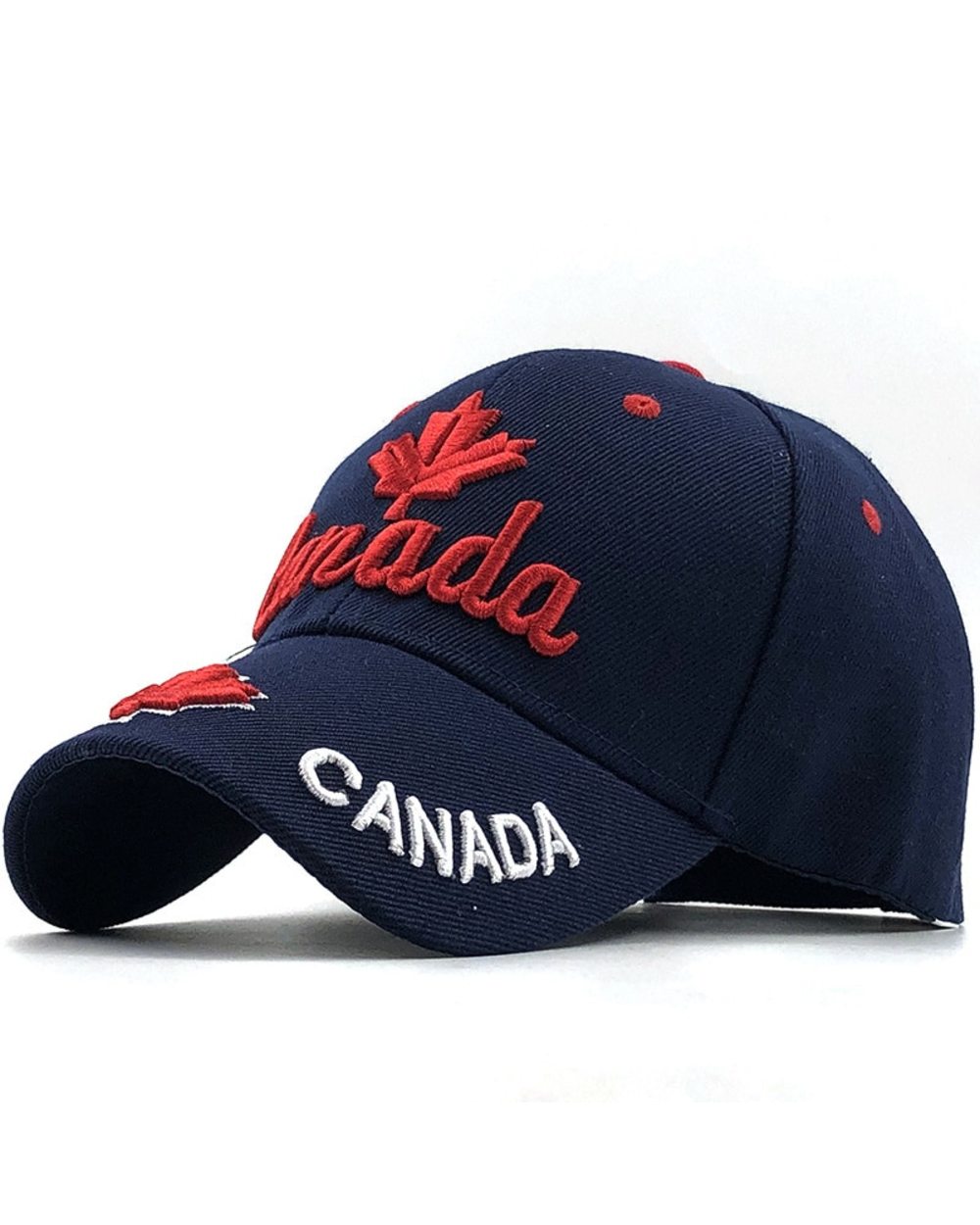 Gorras Brand Canada Flag Men Fishing Baseball Cap Of Canada Hat Mens Snapback Bone Adjustable Wonmen Baseball Hat Snapb front-2